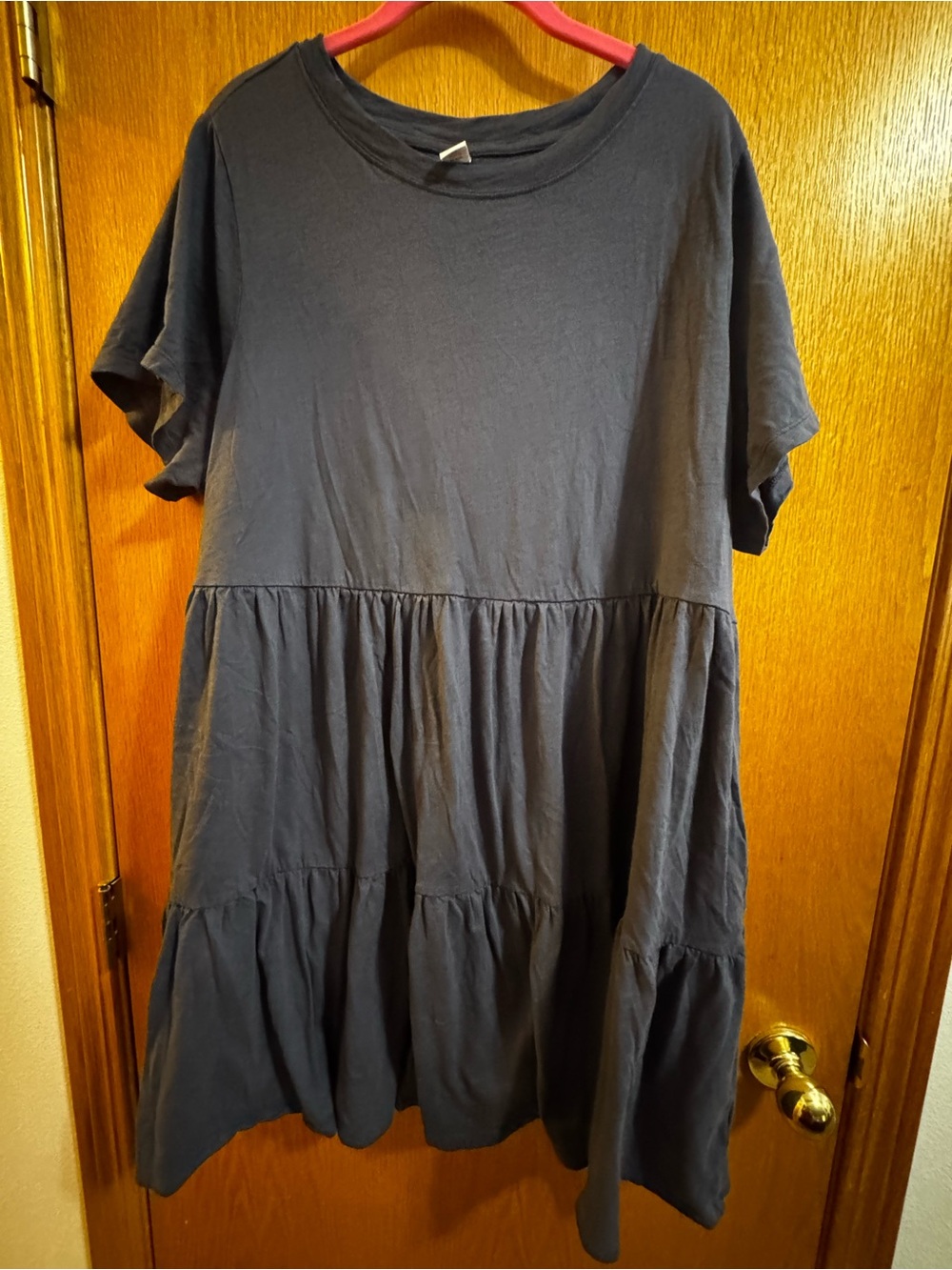 Old Navy Navy Crewneck Tee - Dark Blue 2x